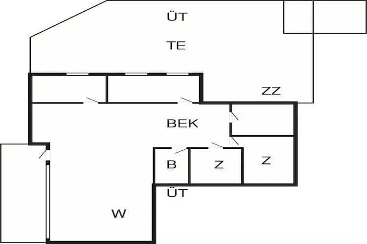 7 persoons vakantie huis in Nexø-By Traum-Plattegrond