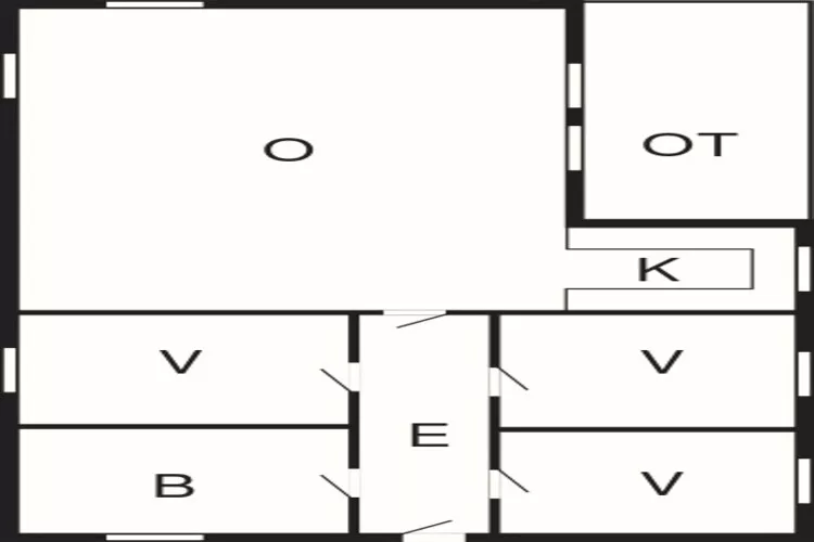 6 persoons vakantie huis in Væggerløse-By Traum-Plattegrond