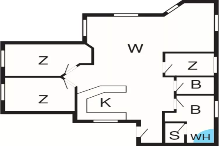 6 persoons vakantie huis in Hemmet-By Traum-Plattegrond