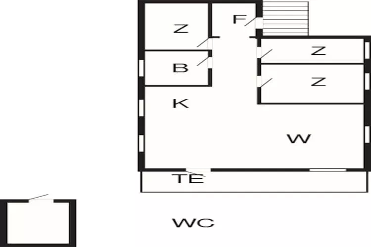 4 persoons vakantie huis in Reksteren-By Traum-Plattegrond