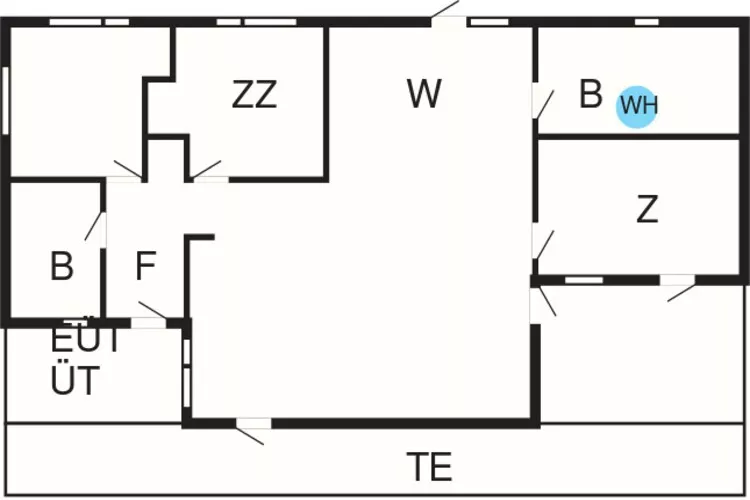 6 persoons vakantie huis in Hjørring-By Traum-Plattegrond