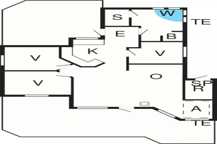 Luxe Spa-Retreat in Ebeltoft -- By Traum Ferienwohnungen-Plattegrond