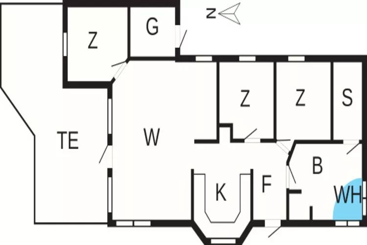 8 persoons vakantie huis in Vestervig-By Traum-Plattegrond