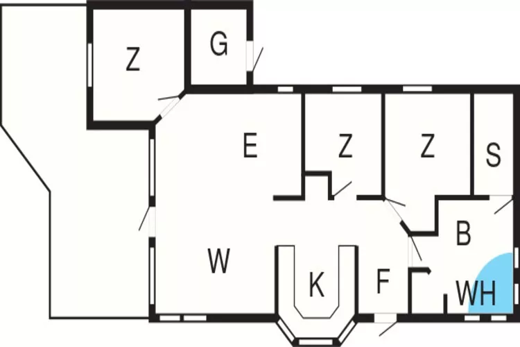 8 persoons vakantie huis in Glesborg-By Traum-Plattegrond