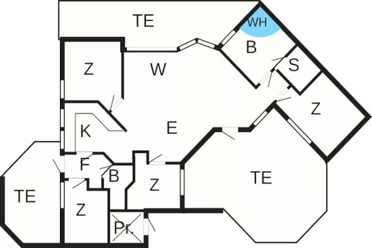 Luxe strandtoevlucht -- By Traum Ferienwohnungen-Plattegrond