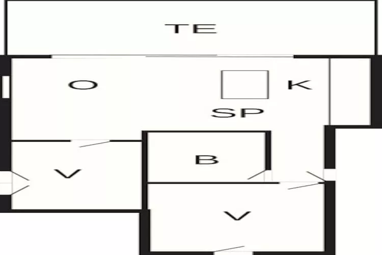 Appartement met havenzicht in Wendtorf-Plattegrond