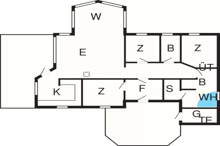 Luxe strandhuis met spa -- By Traum Ferienwohnungen-Plattegrond