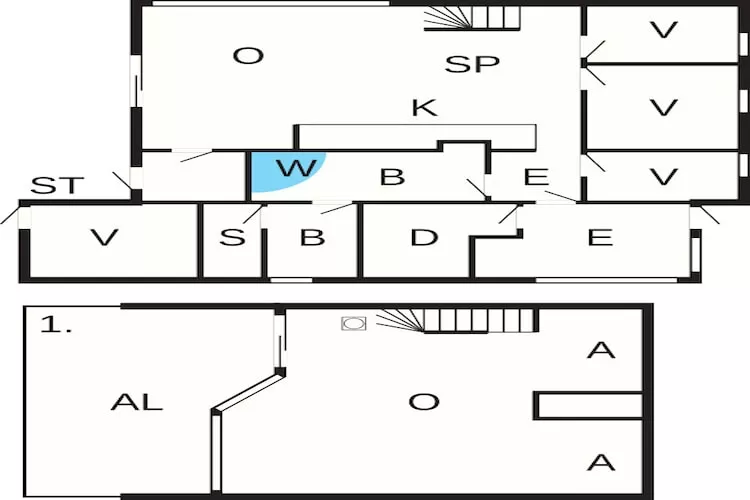 Luxe Spa Retreat bij Fjord -- By Traum Ferienwohnungen-Plattegrond