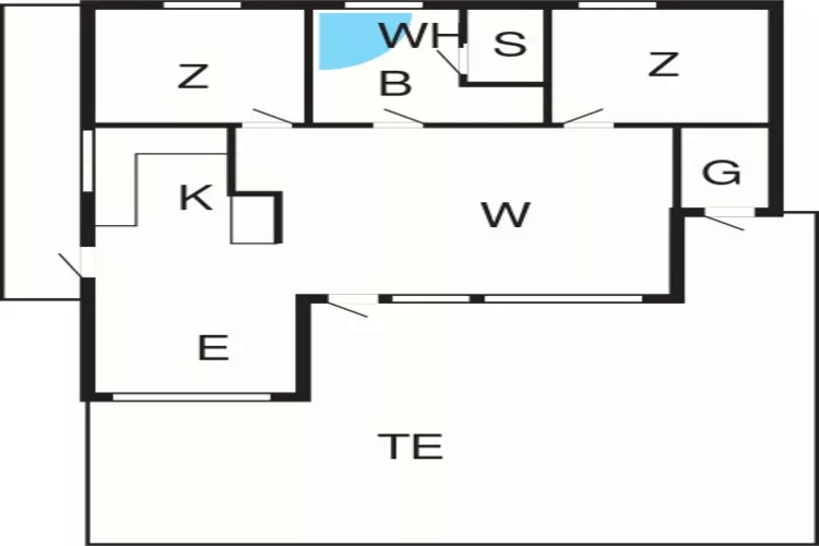 6 persoons vakantie huis in Ringkøbing-By Traum-Plattegrond