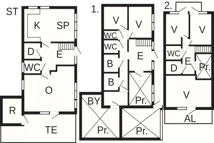 27 persoons vakantie huis in dyrdal-By Traum-Plattegrond