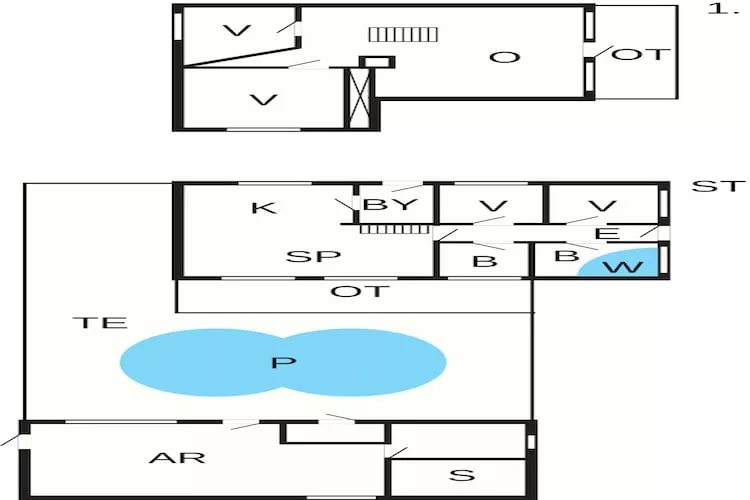 8 persoons vakantie huis in Højslev-By Traum-Plattegrond