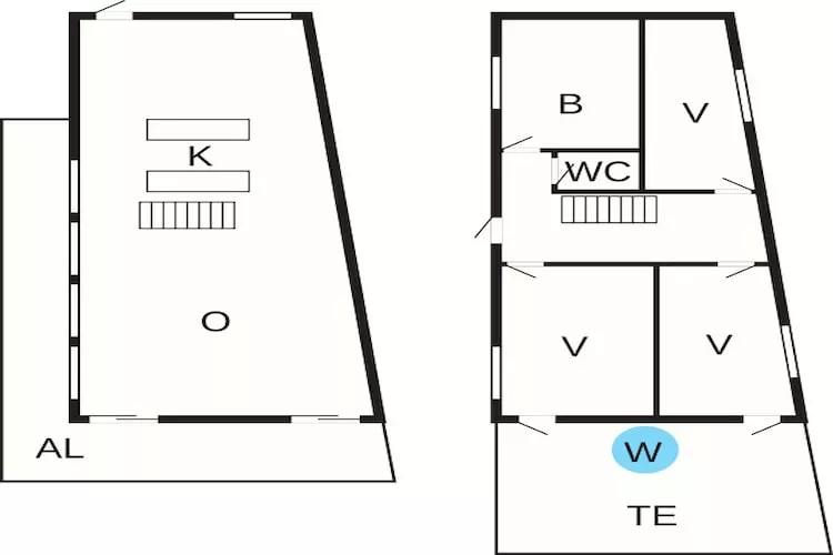 7 persoons vakantie huis in Stege-By Traum-Plattegrond