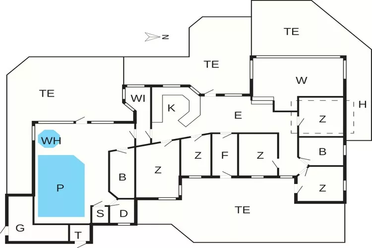 Luxe strandvakantie -- By Traum Ferienwohnungen-Plattegrond