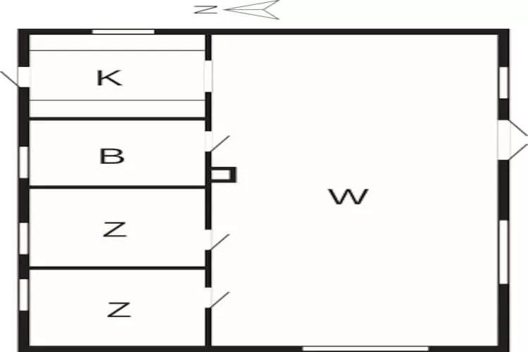 6 persoons vakantie huis in Hadsund-By Traum-Plattegrond