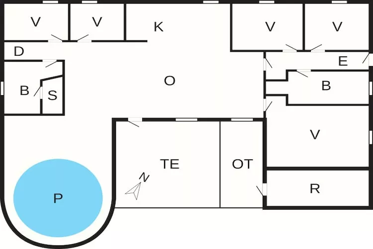 8 persoons vakantie huis in Juelsminde-By Traum-Plattegrond