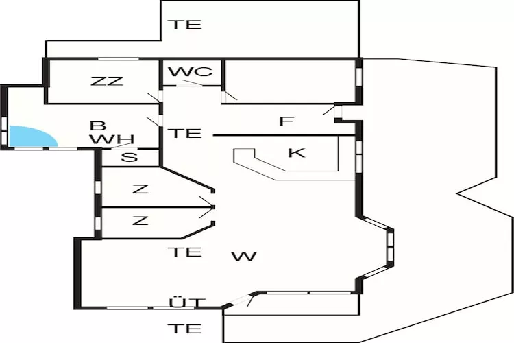 Luxe retraite nabij strand -- By Traum Ferienwohnungen-Plattegrond