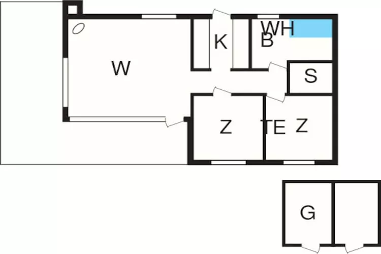 Afgelegen strand retraite -- By Traum Ferienwohnungen-Plattegrond