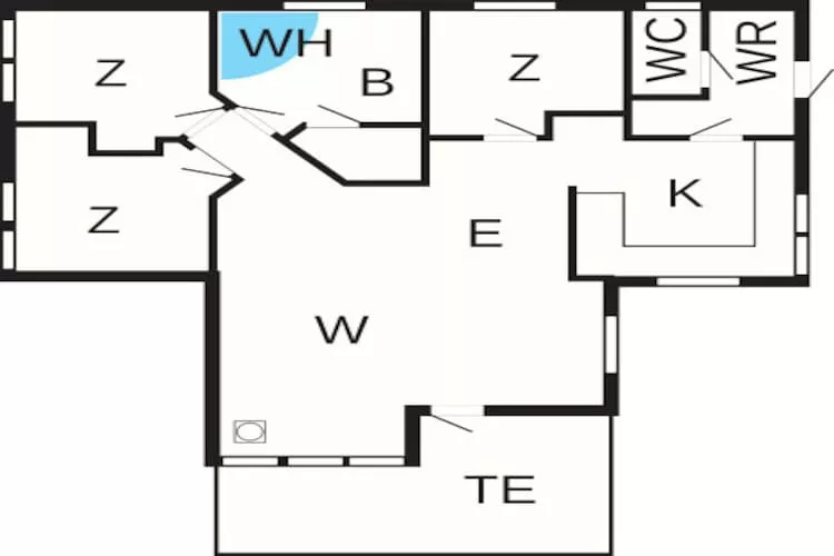 7 persoons vakantie huis in Ulfborg-By Traum-Plattegrond