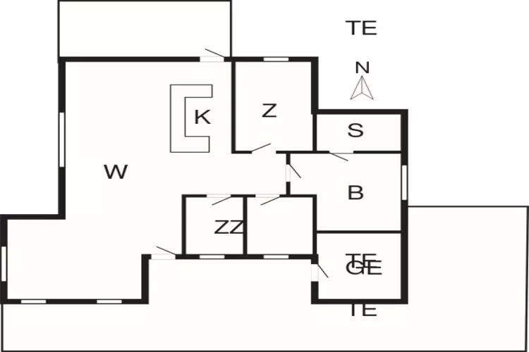 6 persoons vakantie huis in Ringkøbing-By Traum-Plattegrond