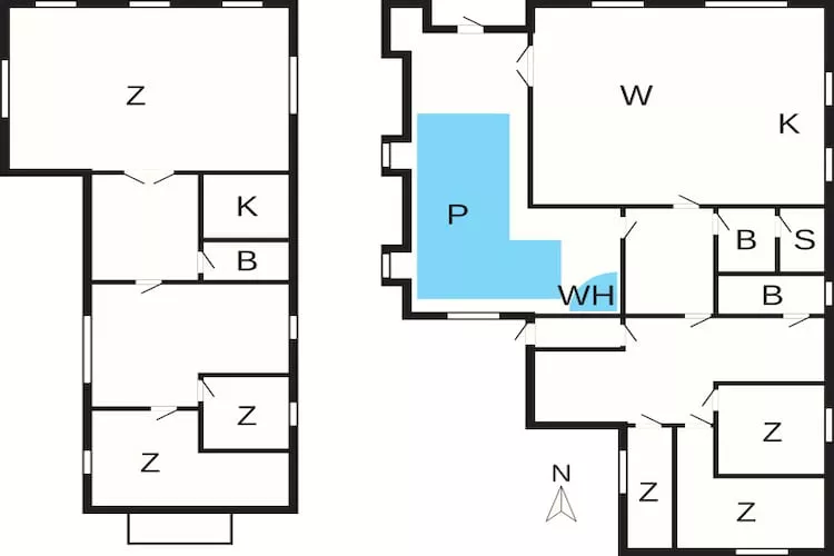 Unieke Fjord Retreat -- By Traum Ferienwohnungen-Plattegrond