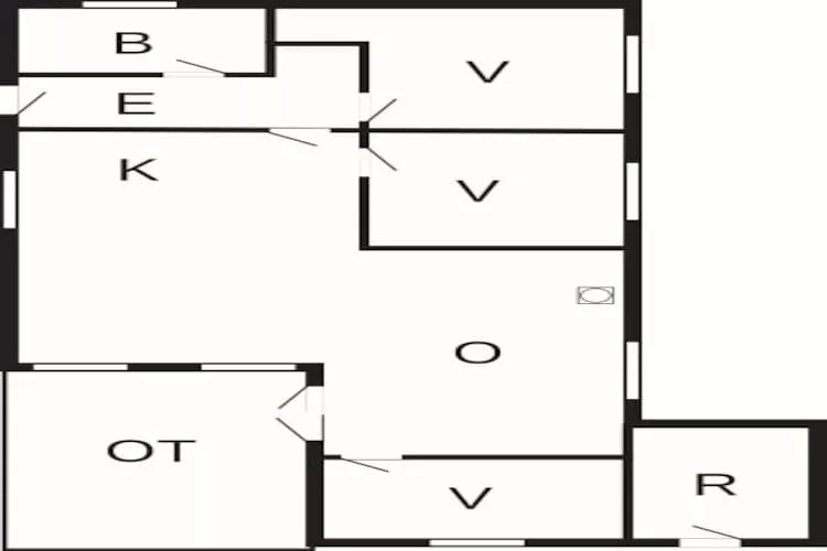 6 persoons vakantie huis in Læsø-By Traum-Plattegrond
