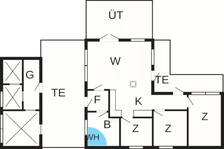 6 persoons vakantie huis in Ålbæk-By Traum-Plattegrond