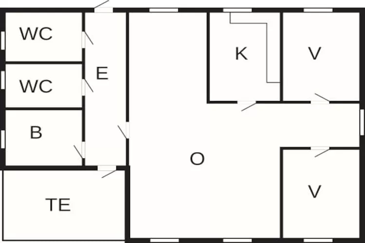 4 persoons vakantie huis in Lauvstad-By Traum-Plattegrond