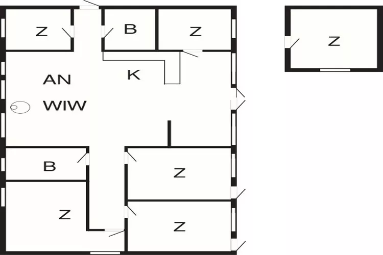 Gezinsparadijs in Kramnitze -- By Traum Ferienwohnungen-Plattegrond