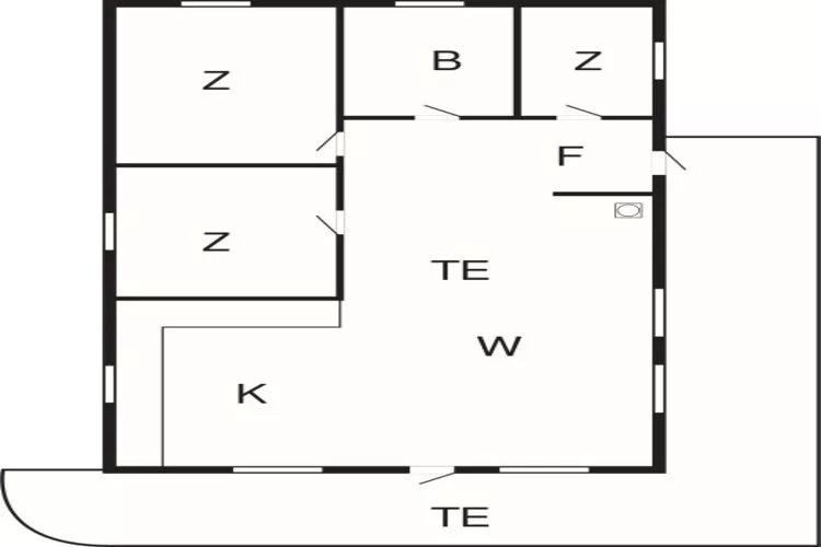 6 persoons vakantie huis in Dronningmølle-By Traum-Plattegrond