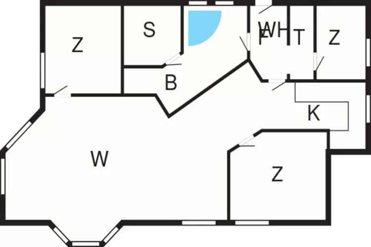 6 persoons vakantie huis in Humble-By Traum-Plattegrond