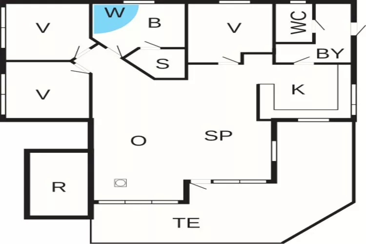 6 persoons vakantie huis in Ansager-By Traum-Plattegrond