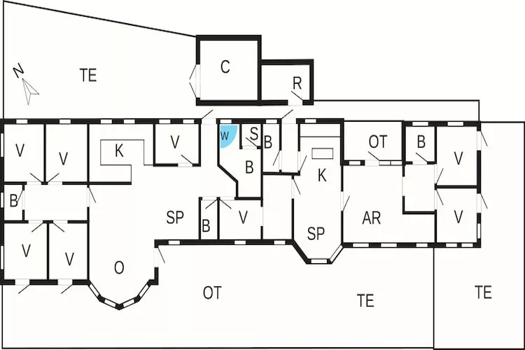 Luxe retraite met spa -- By Traum Ferienwohnungen-Plattegrond