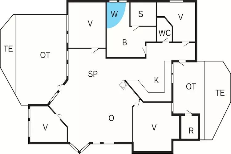 Zeezijde paradijs in oer -- By Traum Ferienwohnungen-Plattegrond