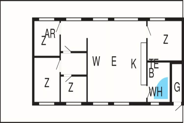8 persoons vakantie huis in Ålbæk-By Traum-Plattegrond