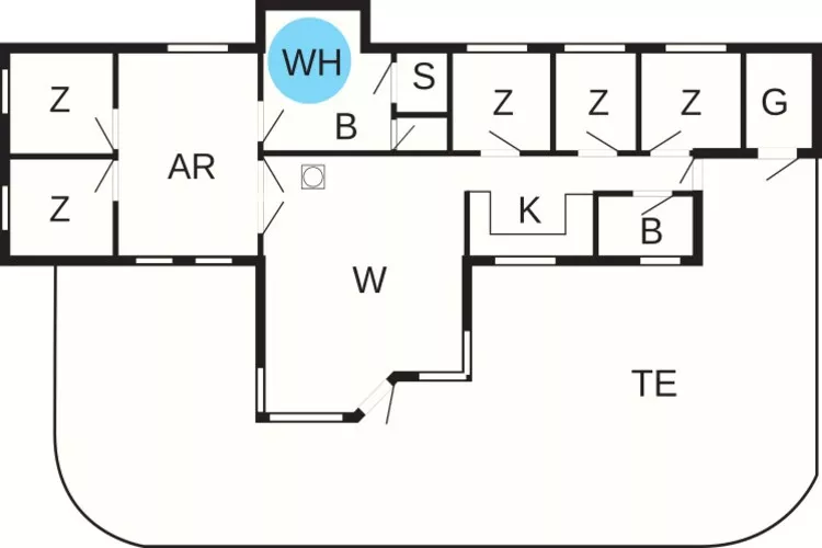 14 persoons vakantie huis in Idestrup-By Traum-Plattegrond