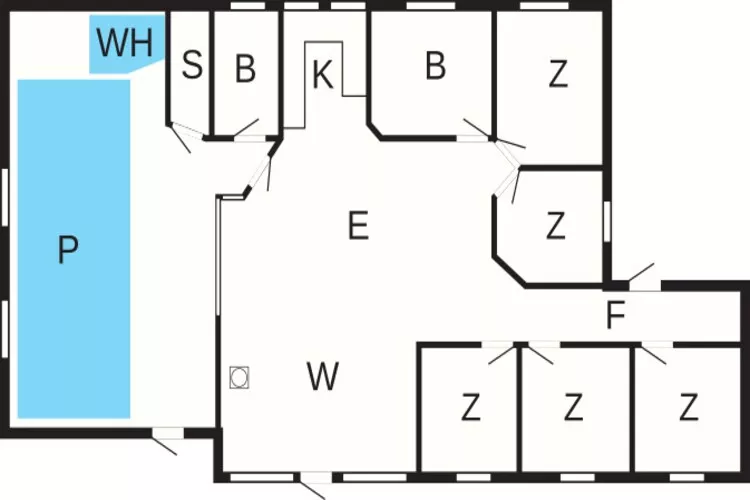 Luxe retraite met zwembad -- By Traum Ferienwohnungen-Plattegrond