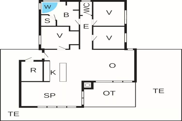 10 persoons vakantie huis in Brovst-By Traum-Plattegrond