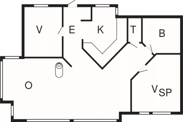 4 persoons vakantie huis in Vinderup-By Traum-Plattegrond