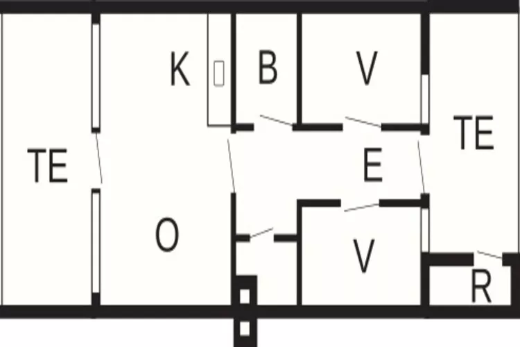 6 persoons vakantie huis in Henne-By Traum-Plattegrond