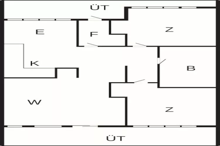 3 room,w/partially seaview-Plattegrond