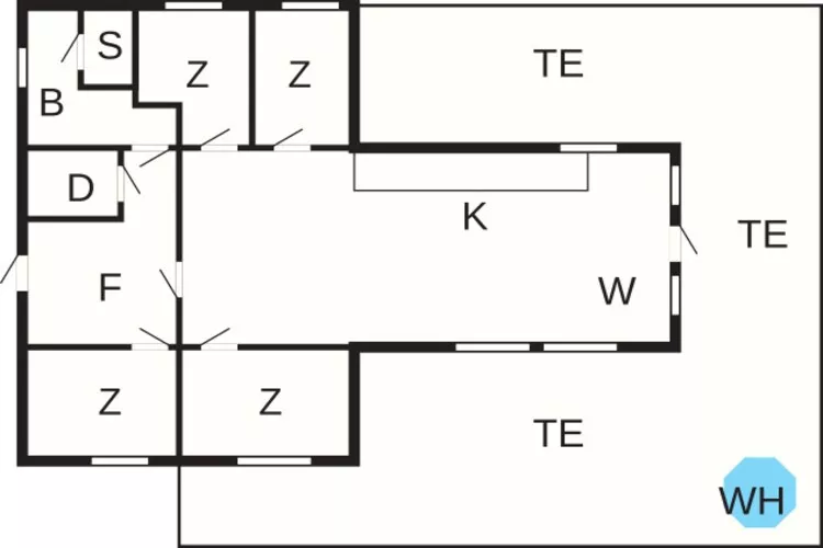 8 persoons vakantie huis in BJELLAND-By Traum-Plattegrond