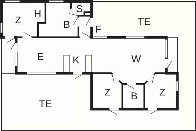 8 persoons vakantie huis in Haderslev-By Traum-Plattegrond