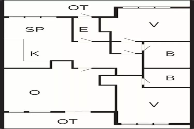 3 room,2 bathrooms,Premium-Plattegrond