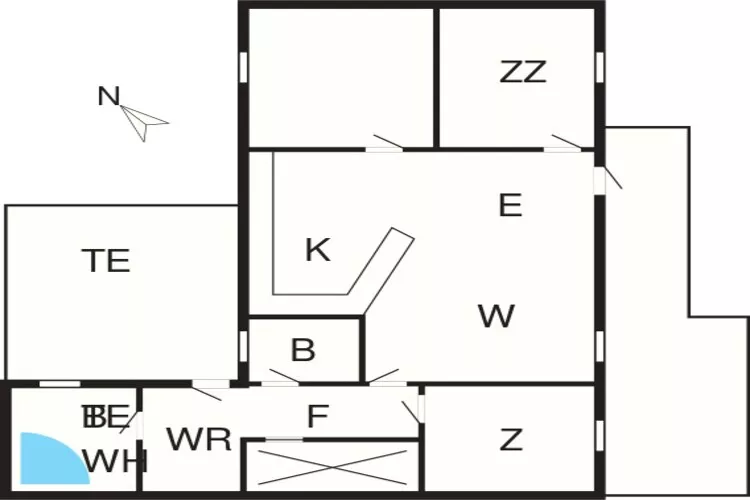 6 persoons vakantie huis in Lemvig-By Traum-Plattegrond