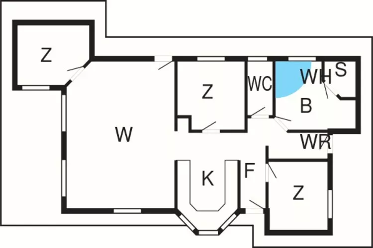 8 persoons vakantie huis in Ørsted-By Traum-Plattegrond