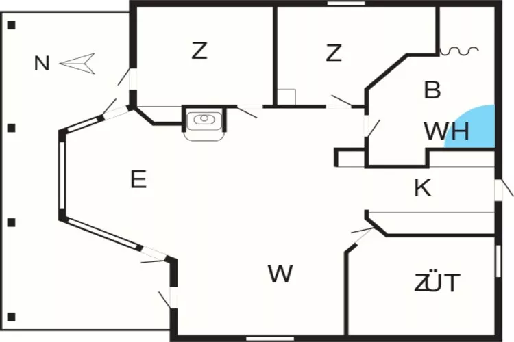 Luxe retraite nabij zee -- By Traum Ferienwohnungen-Plattegrond