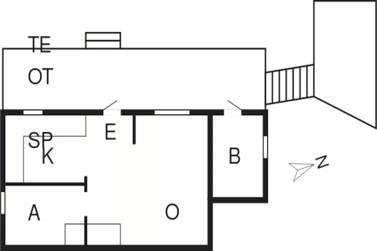 4 persoons vakantie huis in HAMBURGSUND-By Traum-Plattegrond