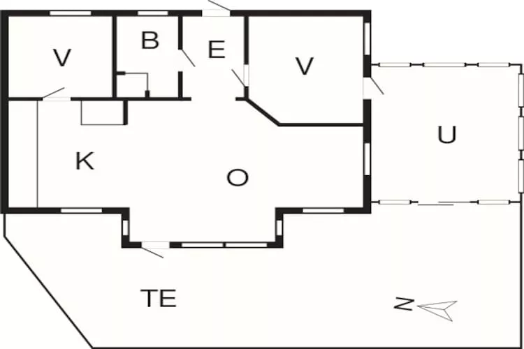 5 persoons vakantie huis in RONNEBY-By Traum-Plattegrond