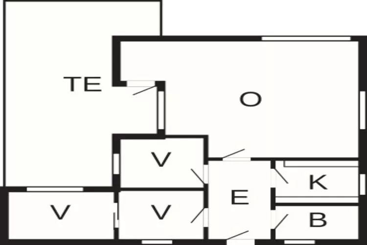 5 persoons vakantie huis in Løkken-By Traum-Plattegrond