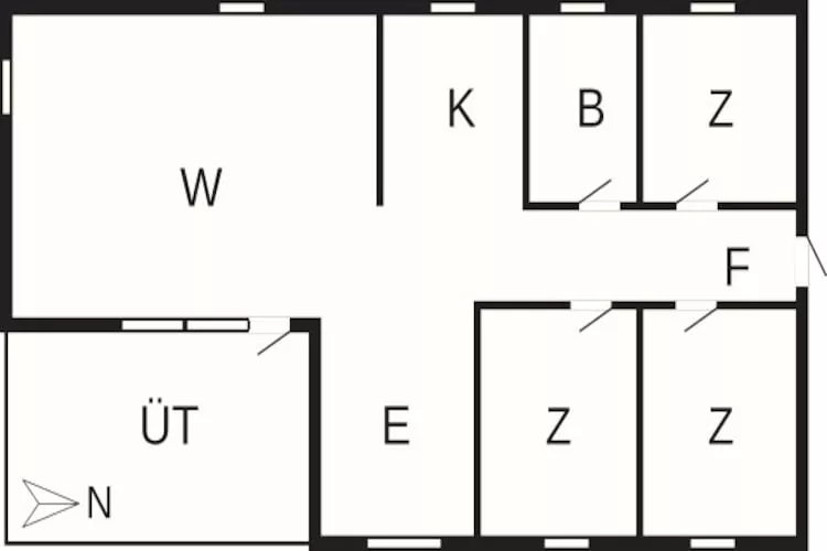6 persoons vakantie huis in Hals-By Traum-Plattegrond